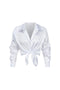 Lillian Satinbluse für Damen | Elegantes Langarmhemd mit lockerer Passform & zeitlosem Design