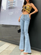 Naomy Jeans | High Waist Flared Jeans für Frauen