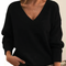 Amelie | Kaschmirpullover mit V-Ausschnitt für Eleganz und absoluten Komfort