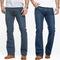 Herren Bootcut Jeans | Klassische Stretch Jeans in Blau & Schwarz mit leichtem Schlag