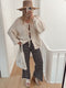 Aphrodite | Strickweste mit Schleifen - Feminine Eleganz & Weichheit