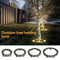 LED-Strahler für Bäume | Wasserdichte IP65 Aluminium Gartenlampe 12W Outdoor