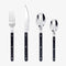 24-teiliges Edelstahl-Besteckset mit Gravur-Design – BistroLine