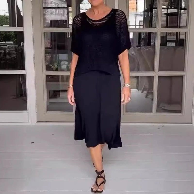 Classic Set für Damen | Zeitlos Eleganter Schnitt & Vielseitiger Stil für Büro und Anlässe