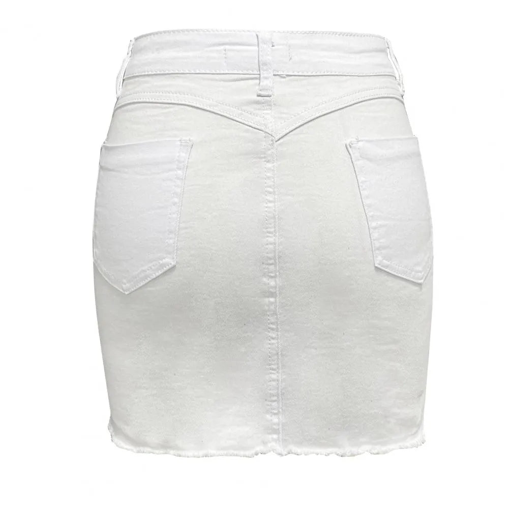 Amara | Trendiger Jeansrock - Eleganz und Vielseitigkeit für jeden Tag