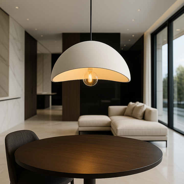 Hängeleuchte Wasabi Bordeaux | Design Hängeleuchte aus Glas & Metall Dimmbar