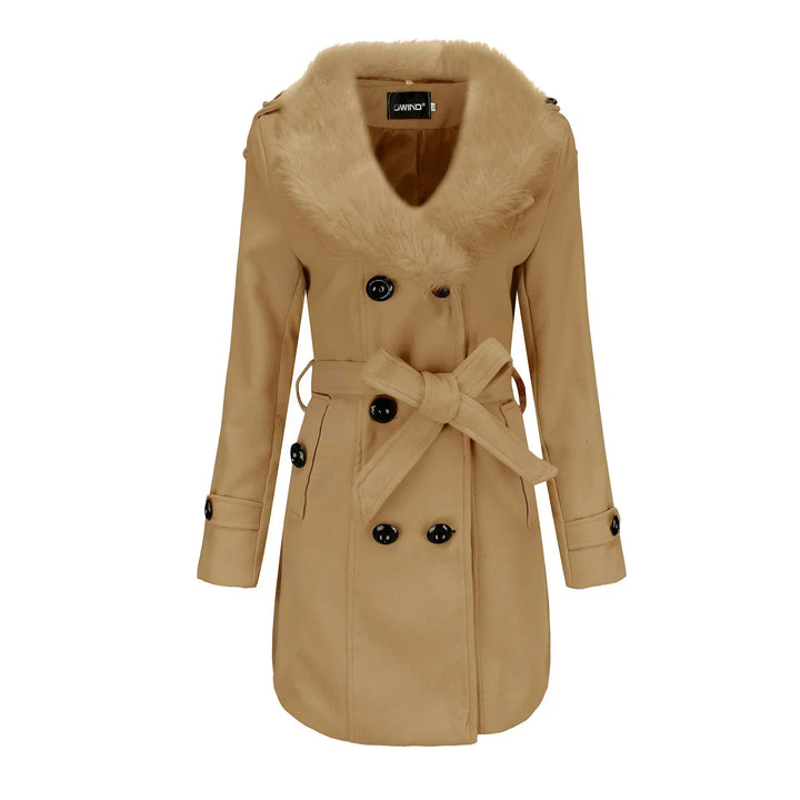 VelvetWarm | Wintermantel aus Wolle für Frauen
