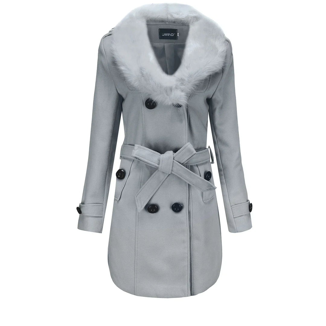 VelvetWarm | Wintermantel aus Wolle für Frauen