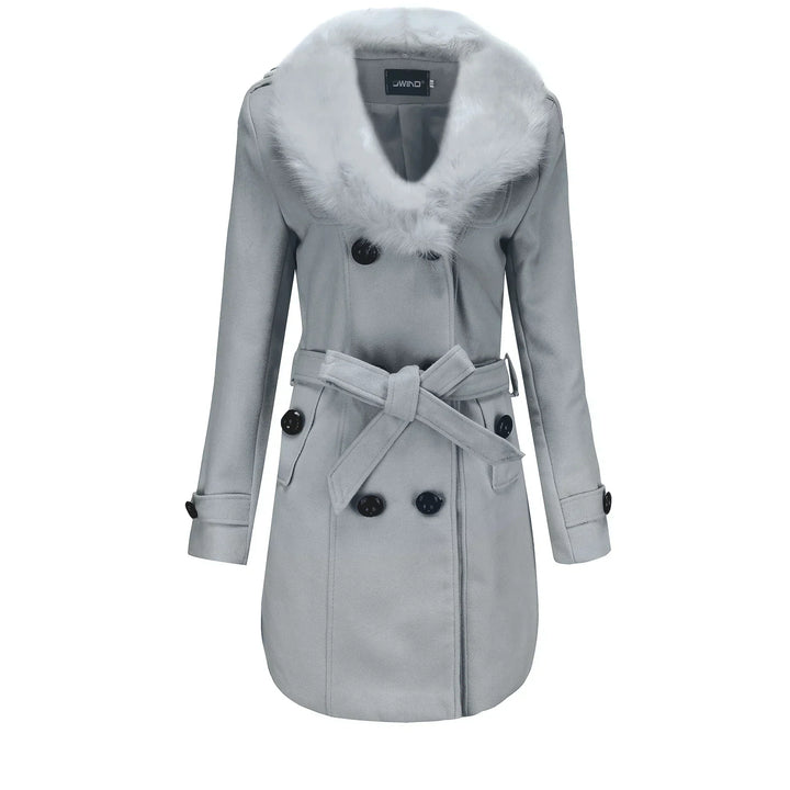 VelvetWarm | Wintermantel aus Wolle für Frauen