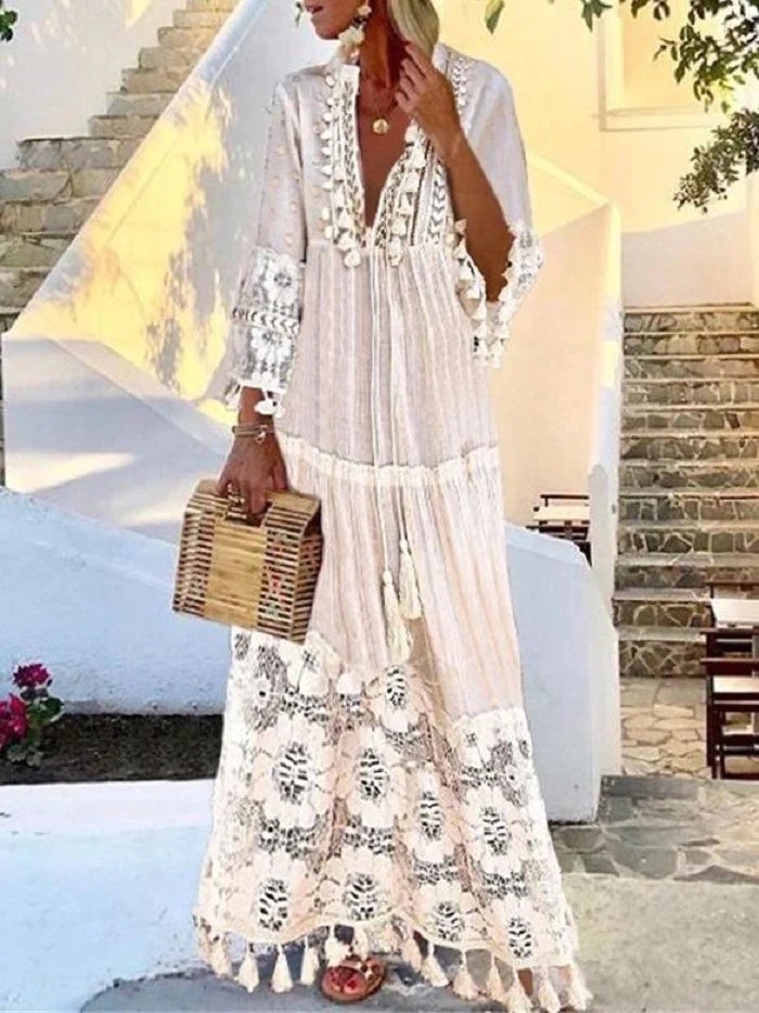 Wow Spitzenkleid für Frauen | Eleganter Schnitt mit femininem Design & zeitlosem Stil