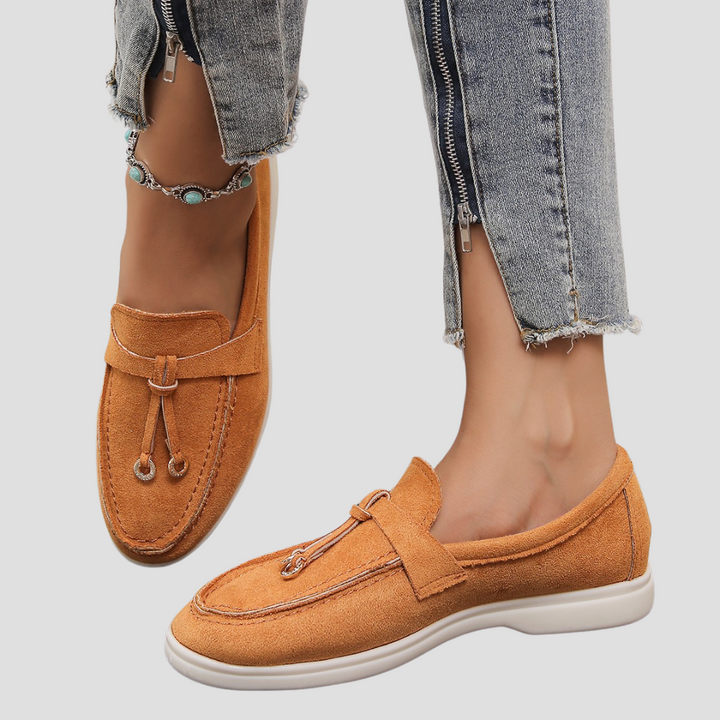 Axelle Damen Wildleder Mokassins | Sanfter Komfort & Zeitlose Eleganz
