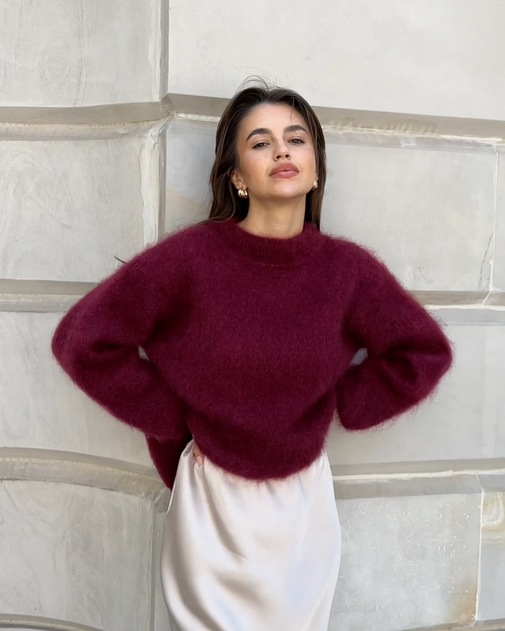 Alice - Gemütlicher Mohair-Pullover