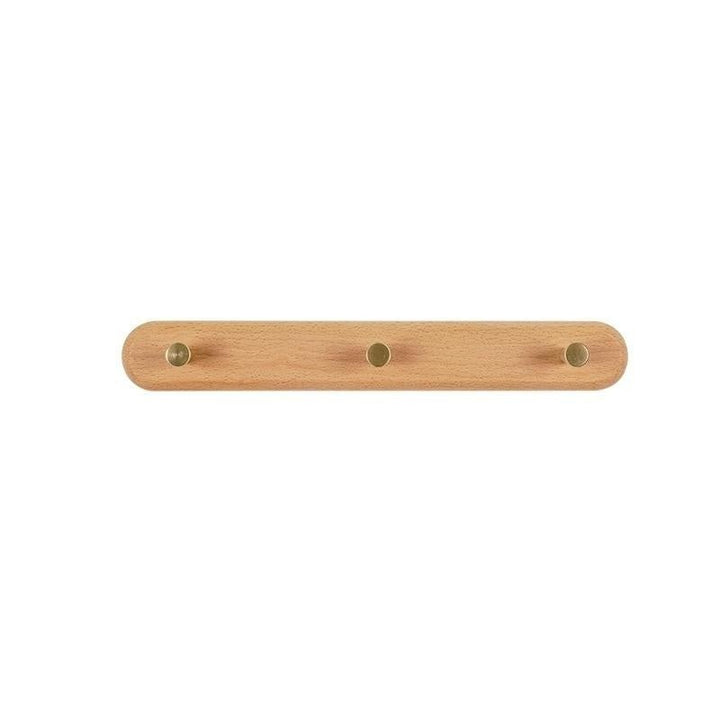 LignaHook Wandgarderobe aus Holz & Messing | Minimalistisches & elegantes Design