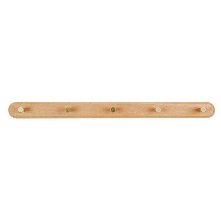 LignaHook Wandgarderobe aus Holz & Messing | Minimalistisches & elegantes Design