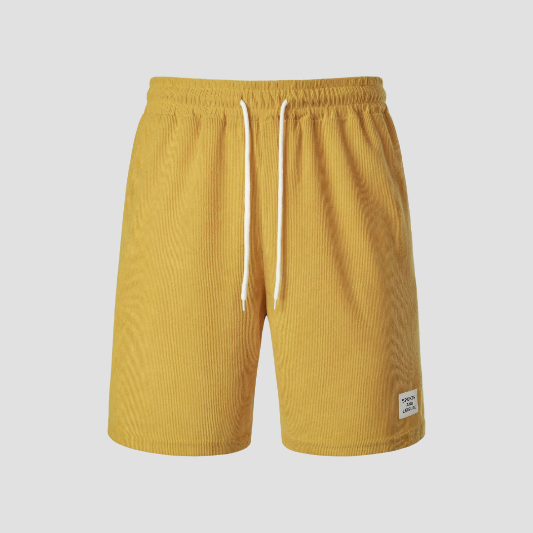 Lubin Herren Shorts aus geripptem Velours | Sommerlicher Komfort & Authentische Textur