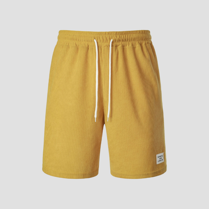 Lubin Herren Shorts aus geripptem Velours | Sommerlicher Komfort & Authentische Textur