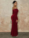 Léana | Off-Shoulder Langarm Kleid mit langen Ärmeln - Eleganz & Weiblichkeit