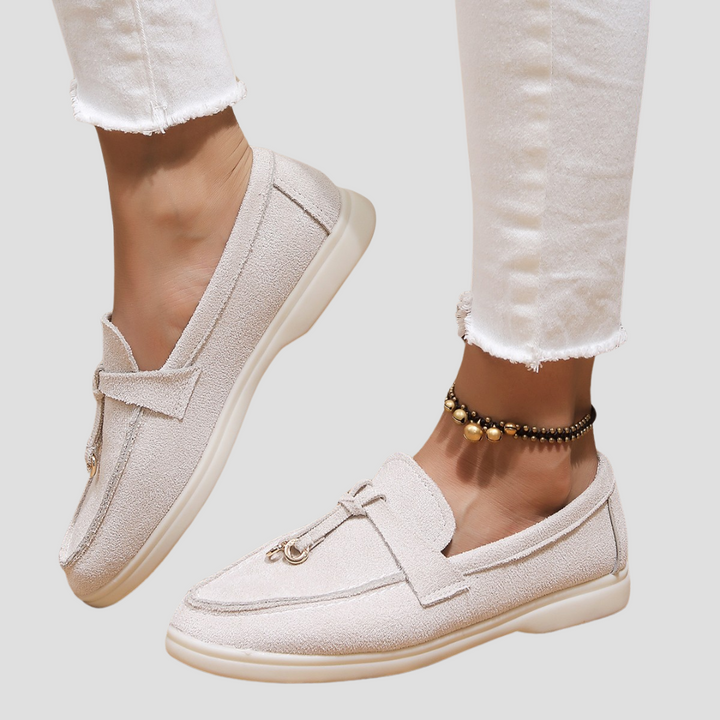 Axelle Damen Wildleder Mokassins | Sanfter Komfort & Zeitlose Eleganz