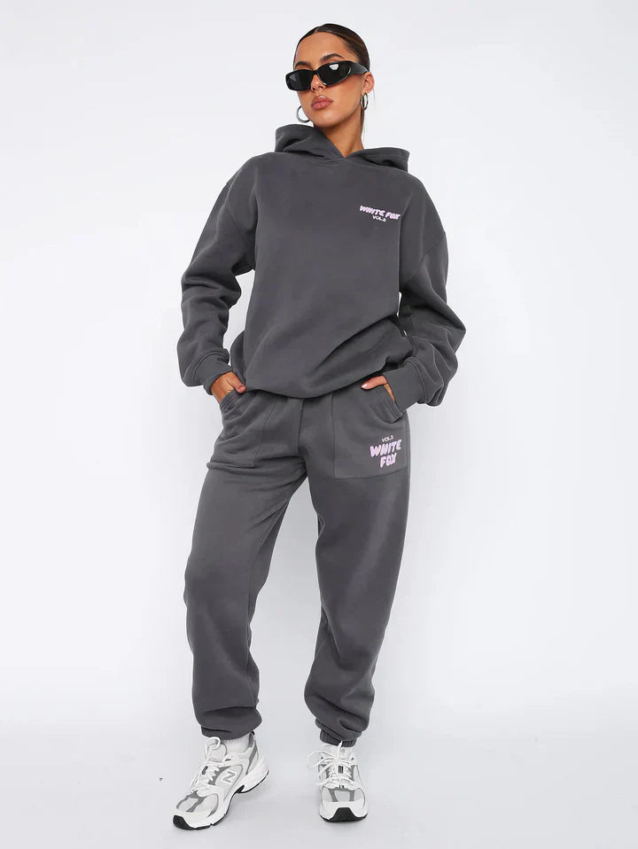 Kayla Effortloses Komfort Damen Jogging Hoodie Set | Weich, Kuschelig, Vielseitig