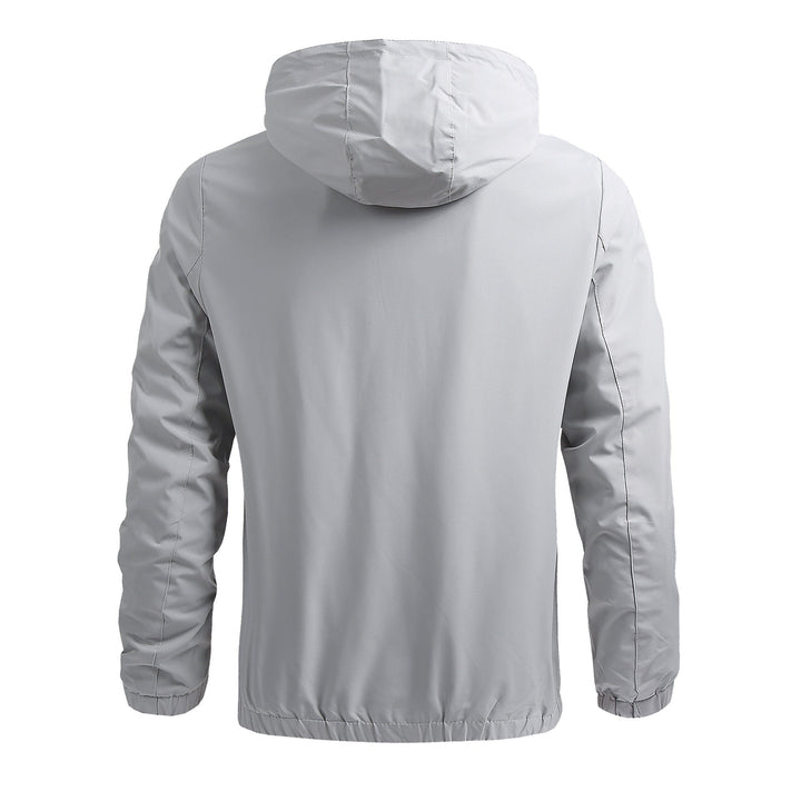 Ethan Herren Regenjacke | Leicht & Atmungsaktiv mit verstellbarer Kapuze