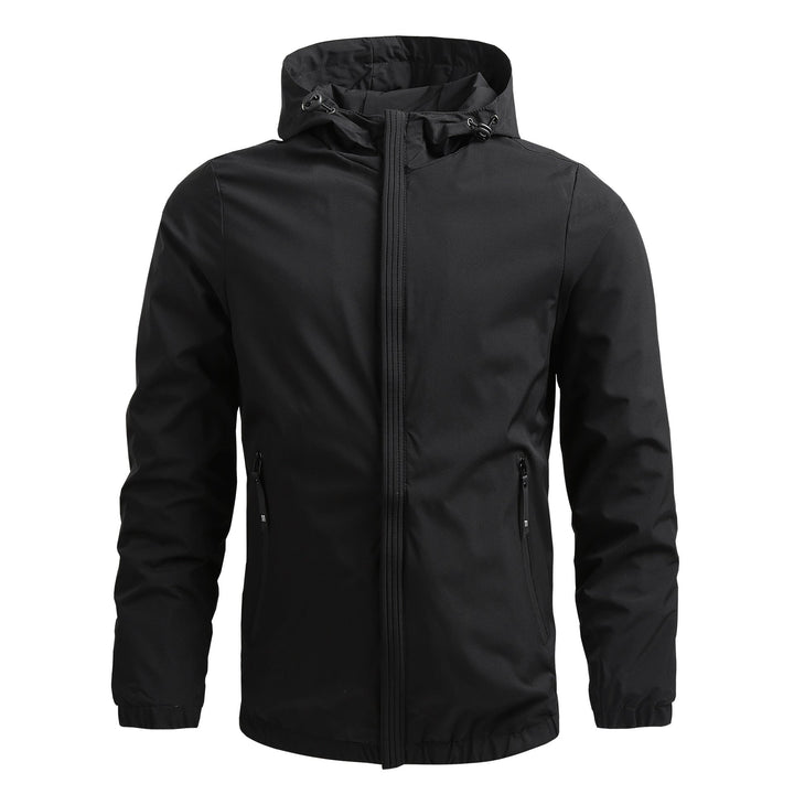 Ethan Herren Regenjacke | Leicht & Atmungsaktiv mit verstellbarer Kapuze