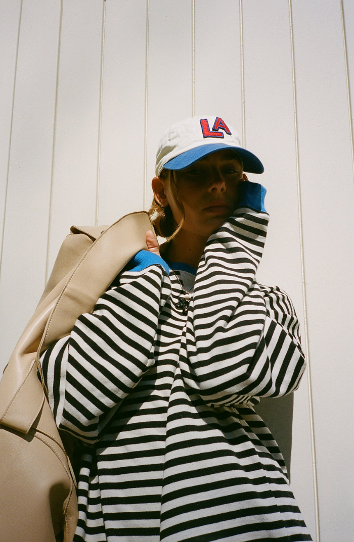 Elyna | Oversize Pullover mit Streifen - Das modische Must-Have der Saison
