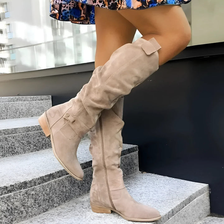 Mayaa - Premium Leder Damenstiefel