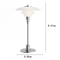 Tischlampe Damoura | Modernes skandinavisches Design und warmes LED-Licht