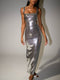 Isadora | Pailletten Maxikleid - Zeitloser Look & Eleganz