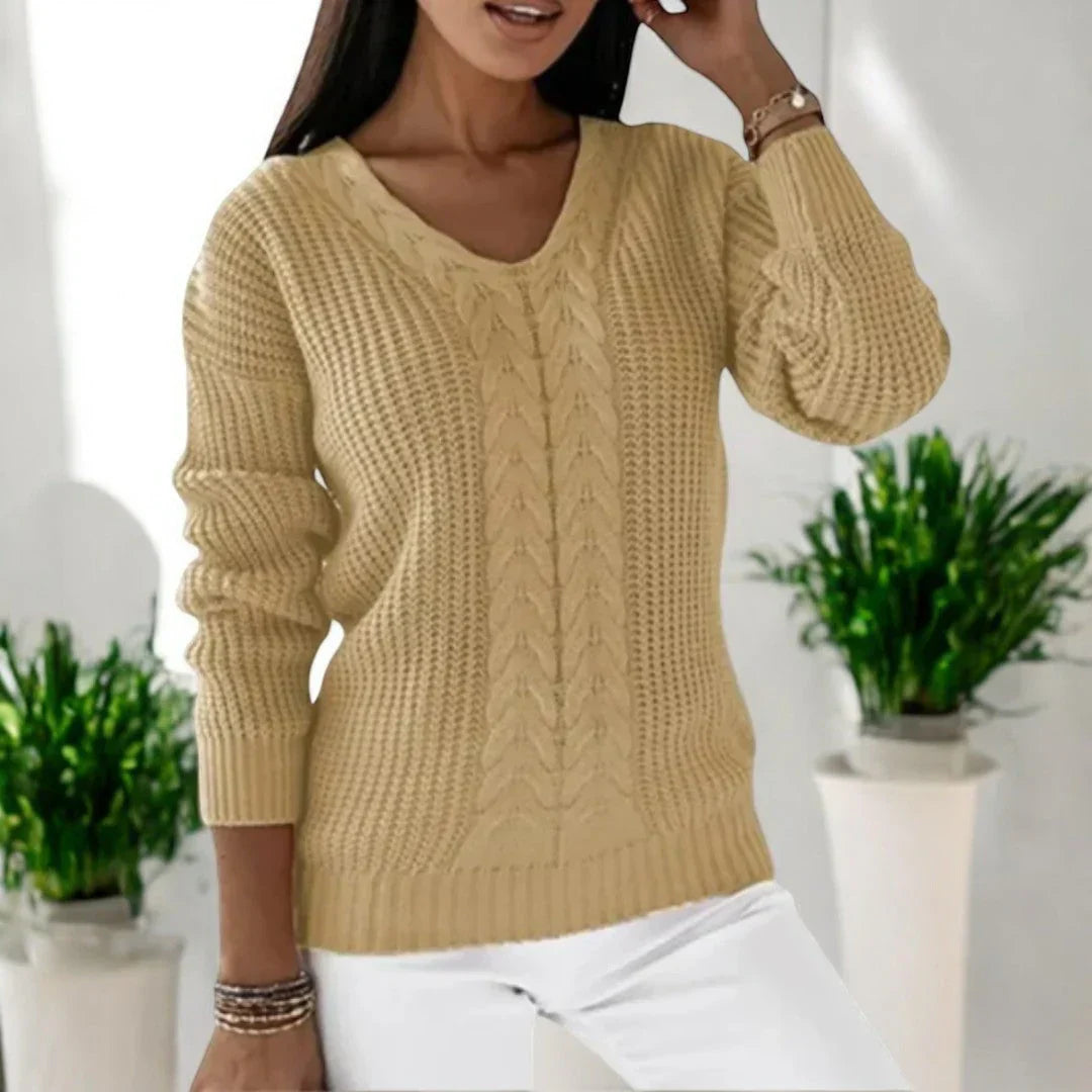 Rena Strickpullover – Luxuriöse Wärme & Eleganz für jeden Anlass