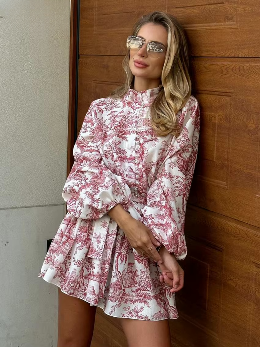 Philou | Elegantes Minikleid für Frauen mit Vintage-Stil - sommerlich & stilvoll