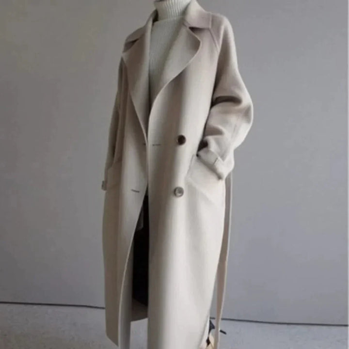 Adele | Beige Trench Coat Elegant & Zeitlos für einen Sophisticated Style