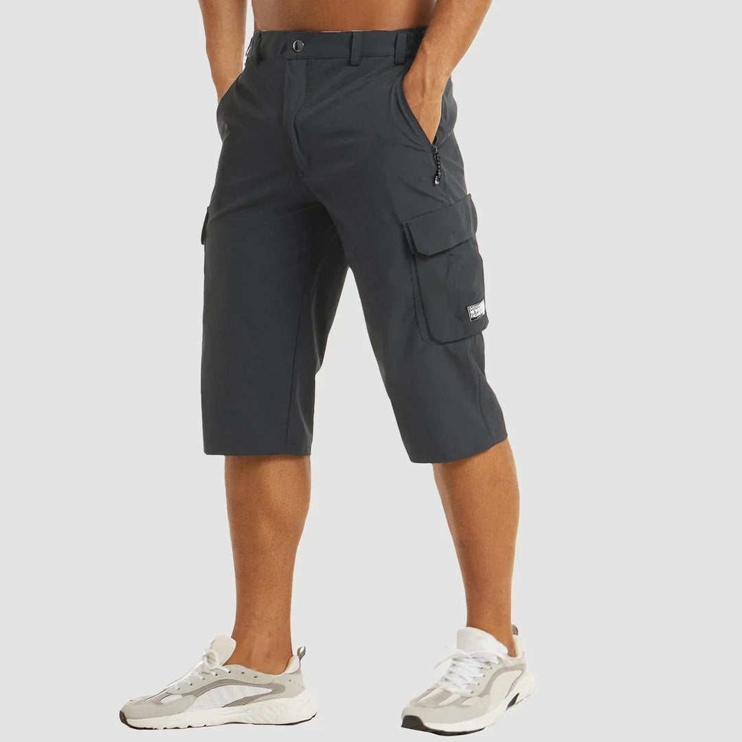 Pantalones cortos cargo de secado rápido para hombre | Versátiles y cómodos