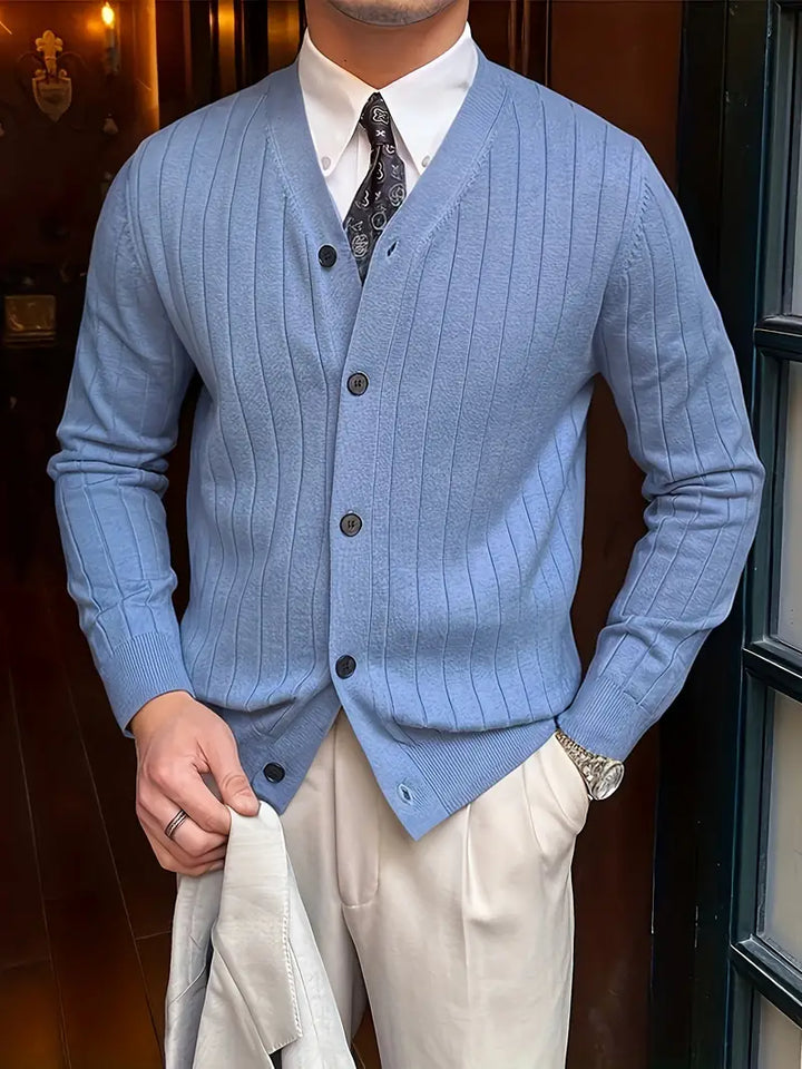 Gentleman Flair | Strick-Cardigan