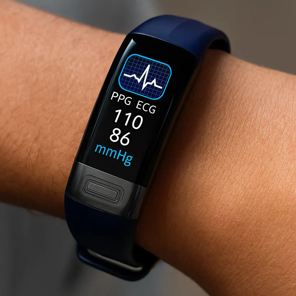 Noviroa Smartwatch mit EKG und Blutdrucküberwachung | Connected Health Watch