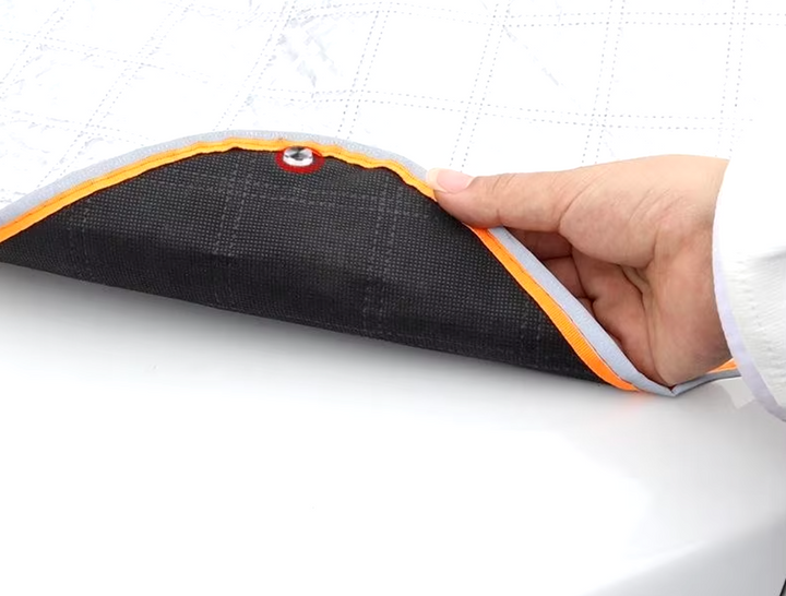 Magnetische Auto-Schneeabdeckung 225x110cm | Eis- und Sonnenschutz für Windschutzscheibe
