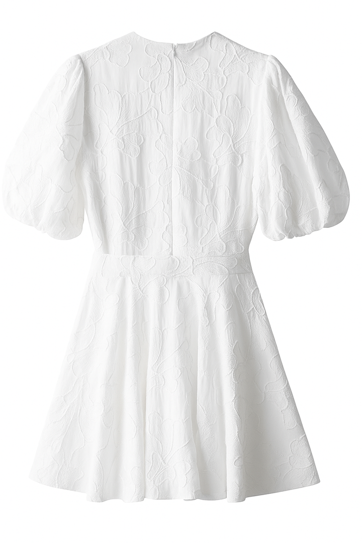 Kleid Blanche Fay | Schickes, leichtes Sommerkleid mit eleganten Rüschen