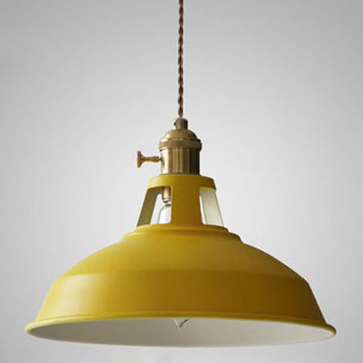 LuzRetroca - Bunte Lampe im industriellen Vintage-Stil