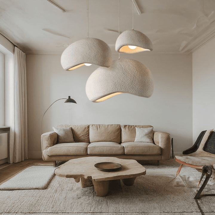 Hängeleuchte Wasabi Bordeaux | Design Hängeleuchte aus Glas & Metall Dimmbar