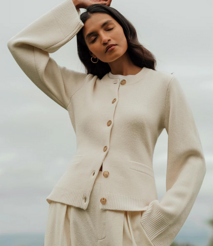 Nina Damen Cardigan mit Elegantem Design | Zeitlos, Bequem & Vielseitig Kombinierbar