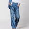 Jeans mit weitem Bein und hoher Taille | Plissee-Design | Entspannte und moderne Silhouette