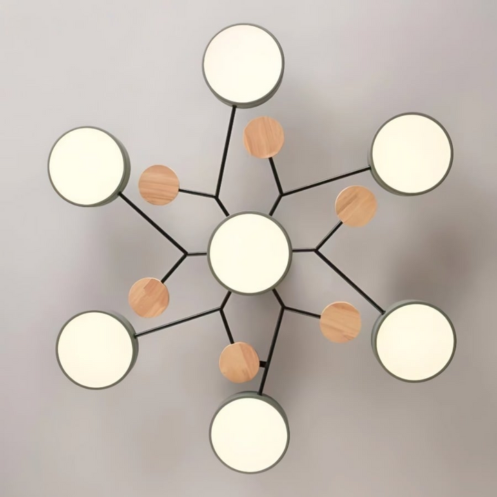 Moderne LED Wohnzimmer Deckenleuchte