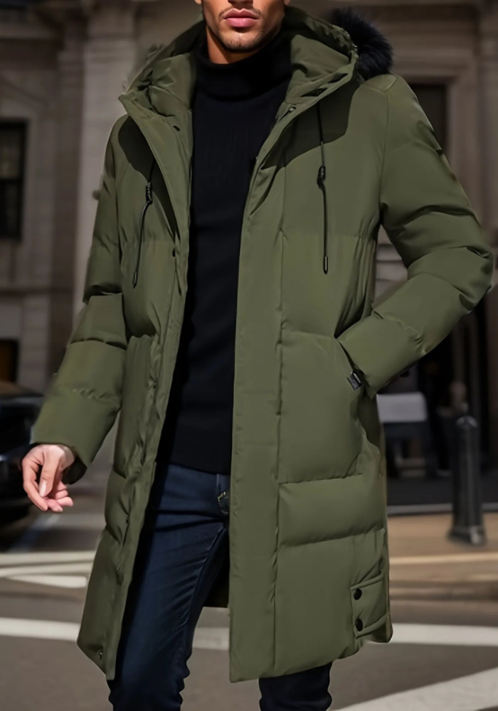 Kalvin Winterparka für Herren | Komfort und Eleganz