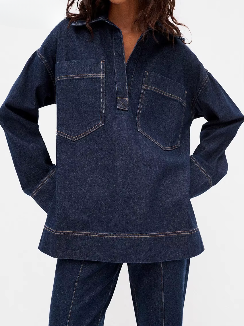 RUFFA | 2-TEILIGES DENIM-SET