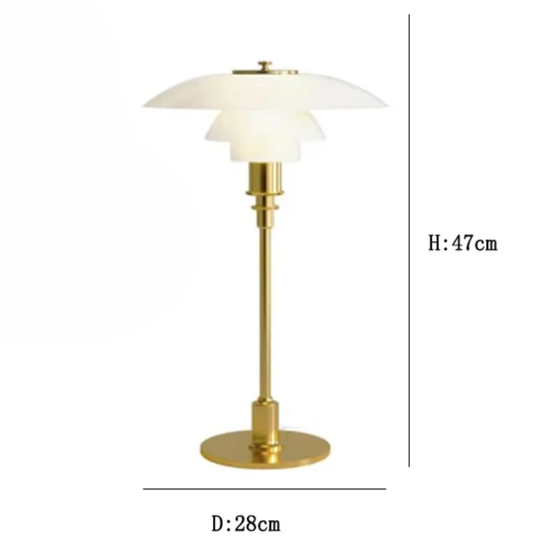 Tischlampe Damoura | Modernes skandinavisches Design und warmes LED-Licht