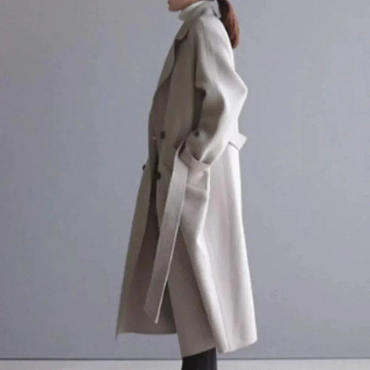 Adele | Beige Trench Coat Elegant & Zeitlos für einen Sophisticated Style
