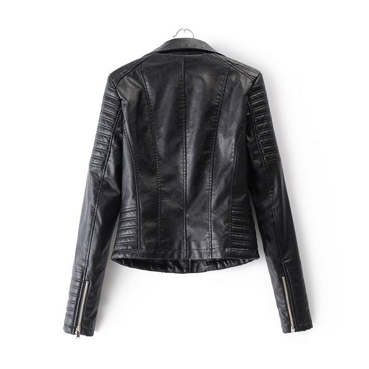 Elvina Lederjacke für Damen | Zeitloses Design mit modernen Details