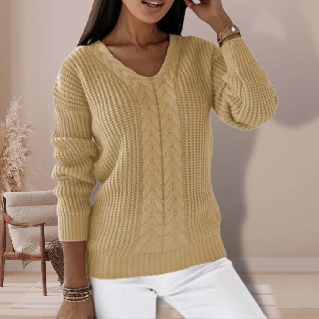 Serena Eleganter und warmer Pullover für Frauen | Luxus und Komfort für den Winter