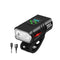 USB aufladbare Fahrradbeleuchtung | 1500 Lumen LED Front- und Rückscheinwerfer mit 6 Modi für die Nacht