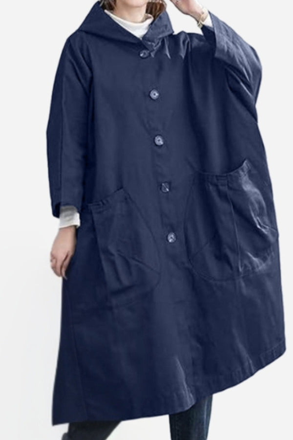 Wasserfeste Oversized-Jacke – Stilvoller Schutz vor Regen und Wind